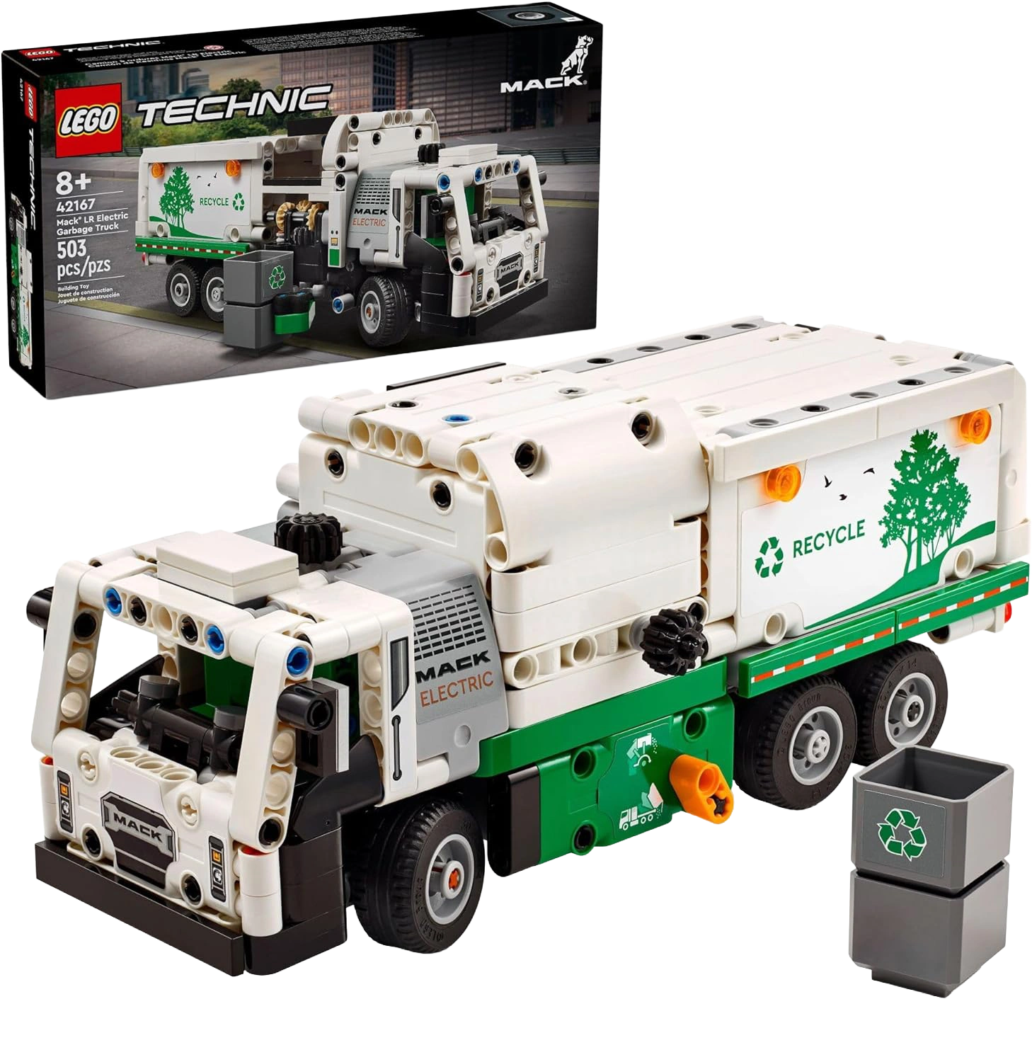 MACK LR ELETRIC GARBAGE TRUCK (CAMINHÃO DE LIXO)