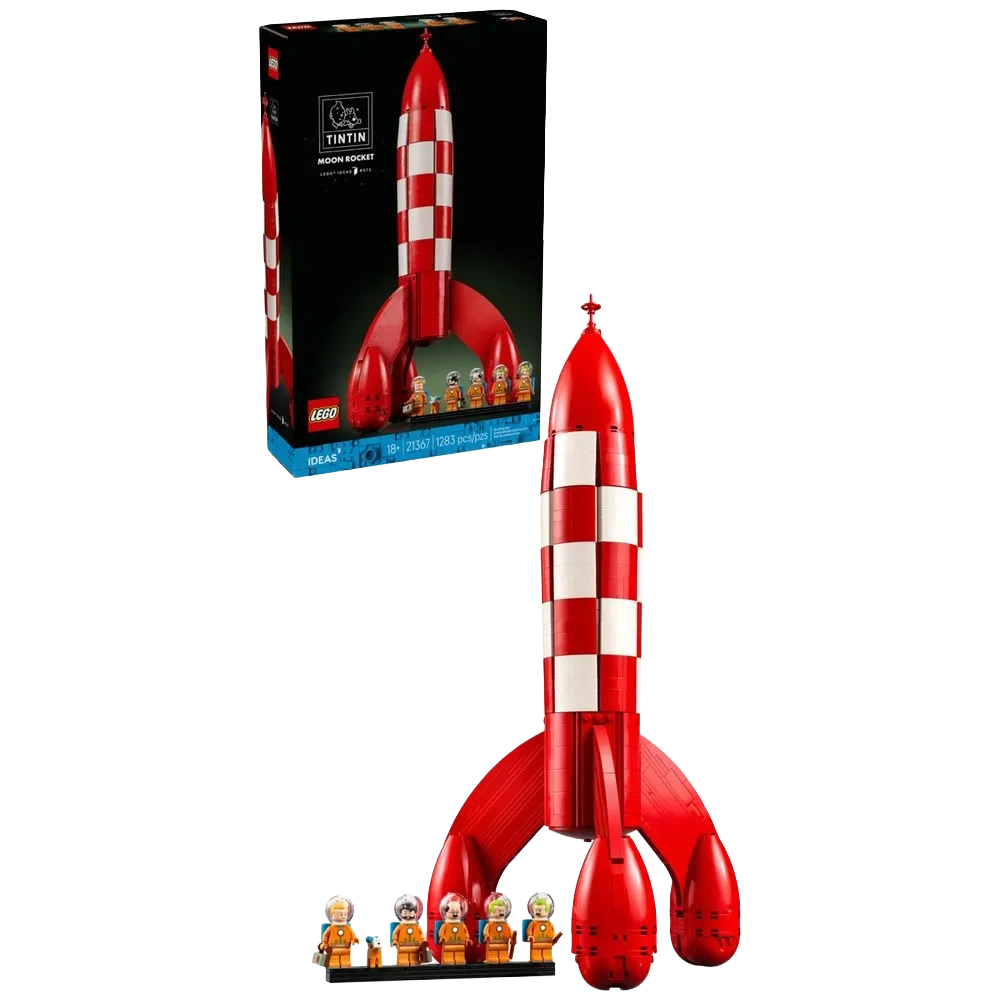FOGUETE LUNAR TINTIN