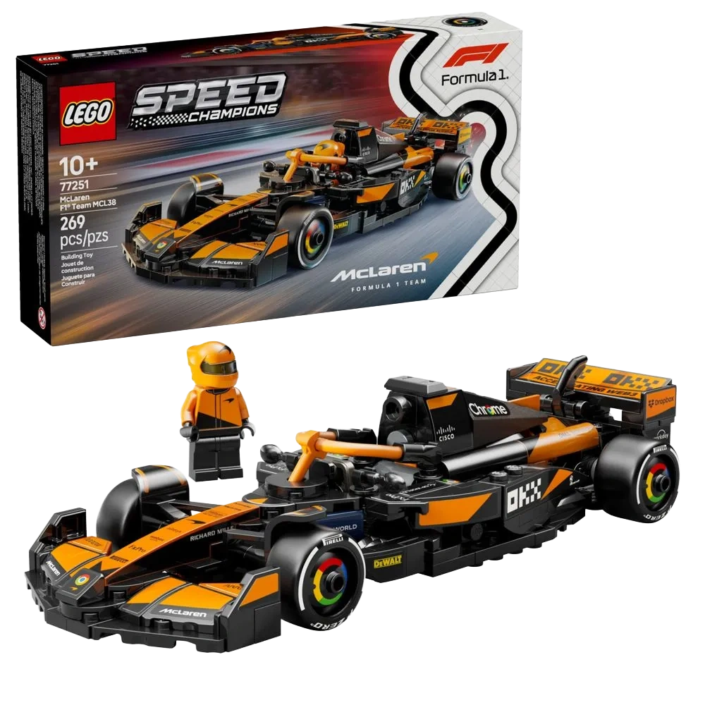LEGO SPEED CARRO DE CORRIDA MCLAREN F1 TEAM MCL38