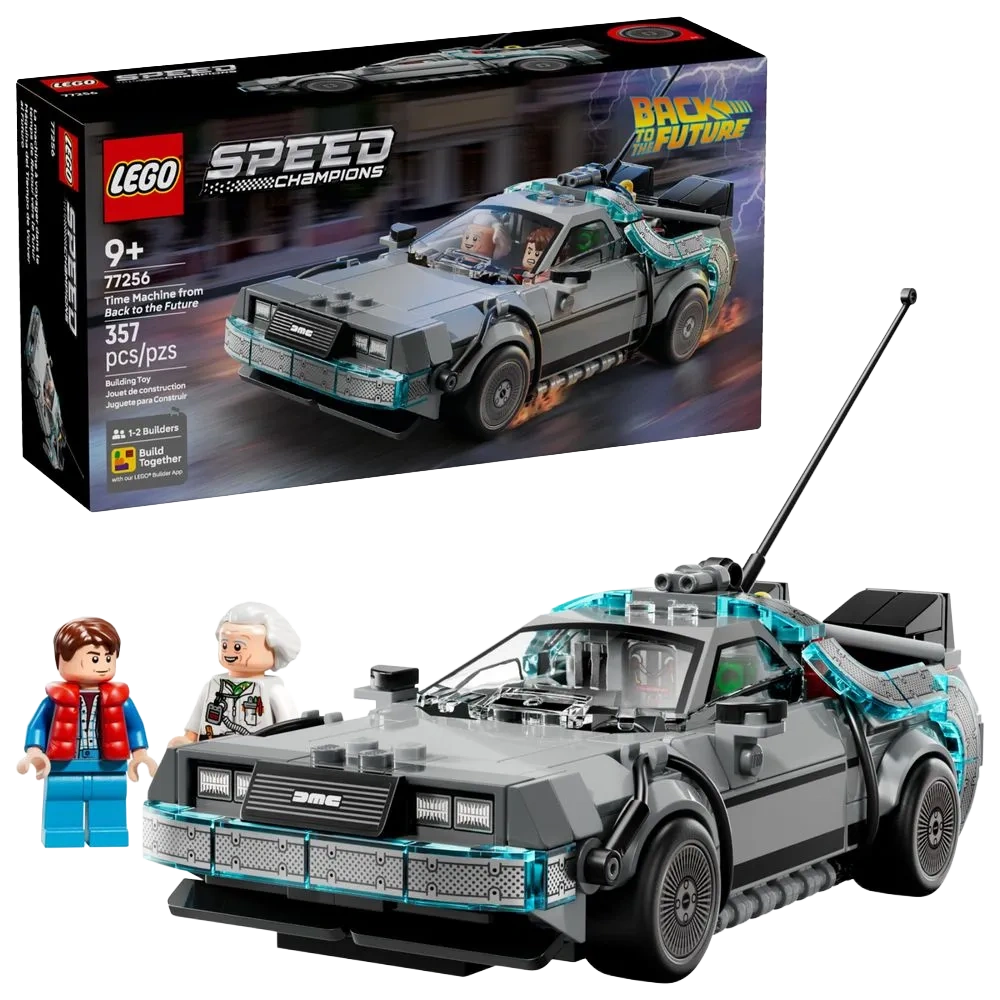 LEGO CARRO DELORIAN DE VOLTA PRO FUTURO