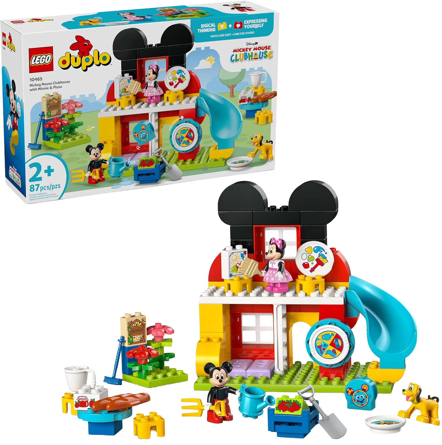 CASA DO MICKEY MOUSE COM MINNIE E PLUTO